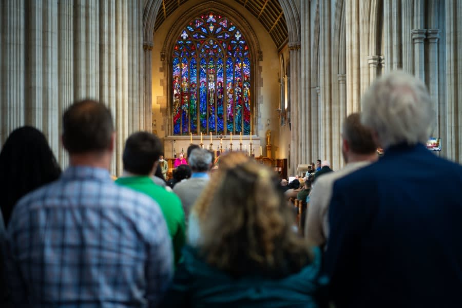 Is the number of adults becoming Catholic still rising?
