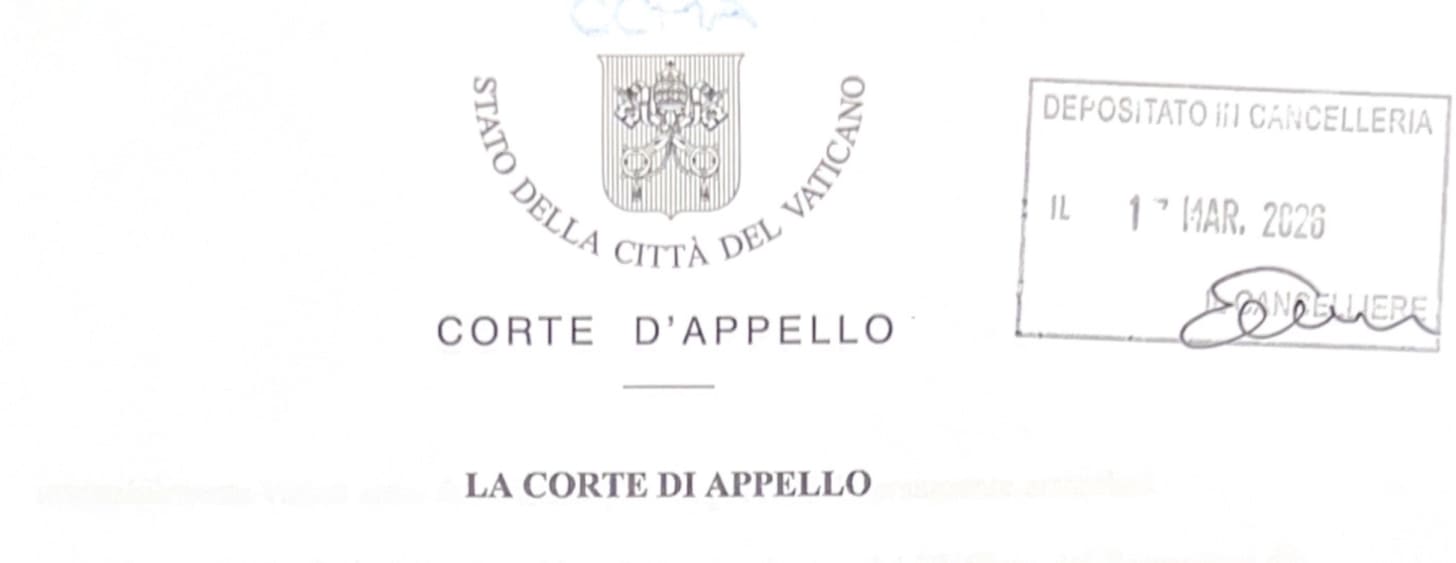 Vatican appeal court orders review of financial trial investigation