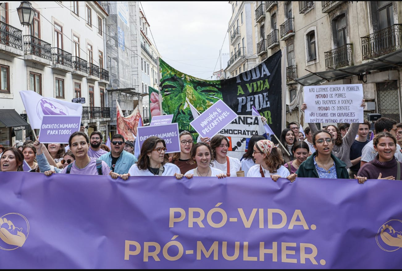 Portugal pro-life march attacked