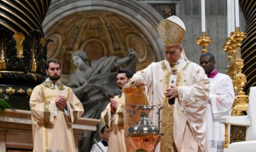 Easter eggs and tea leaves in the Augustinian pope’s Chrism Mass homily