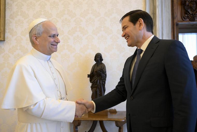 Pope Leo to Meet Rubio Following Tensions With Trump