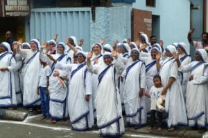 Rubio visits Missionaries of Charity on the first day of his visit to India