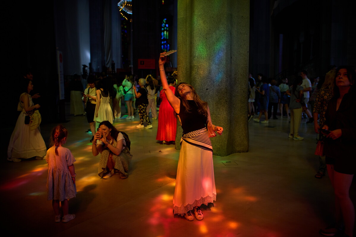 Photos of Barcelona’s Sagrada Familia as Gaudí basilica rises before Pope Leo XIV’s visit