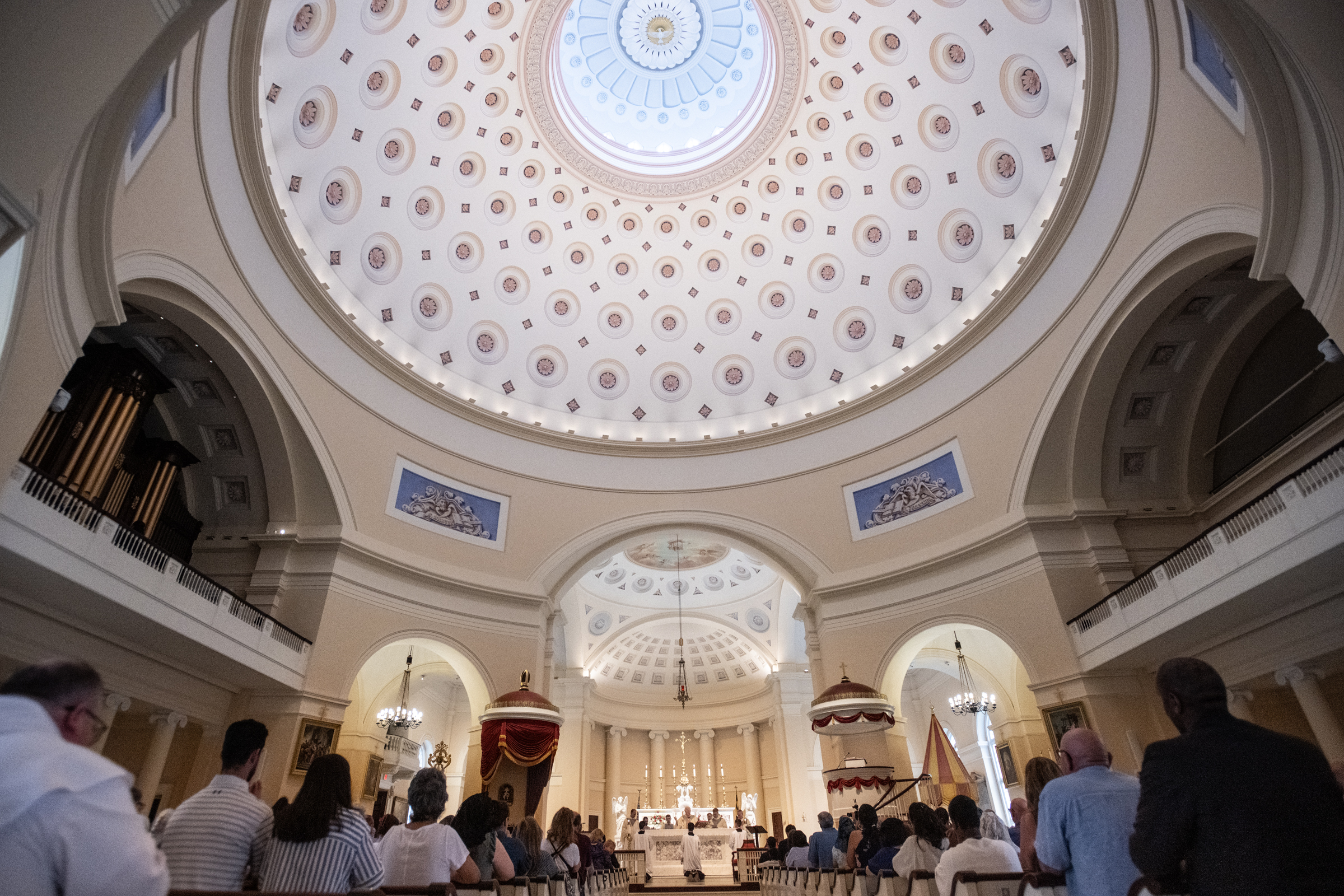 National Eucharistic Pilgrimage Brings Christ Through Rainy Streets of Historic Baltimore