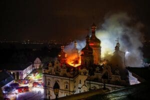 Catholic, Orthodox leaders condemn Russian attack on Kyiv cathedral