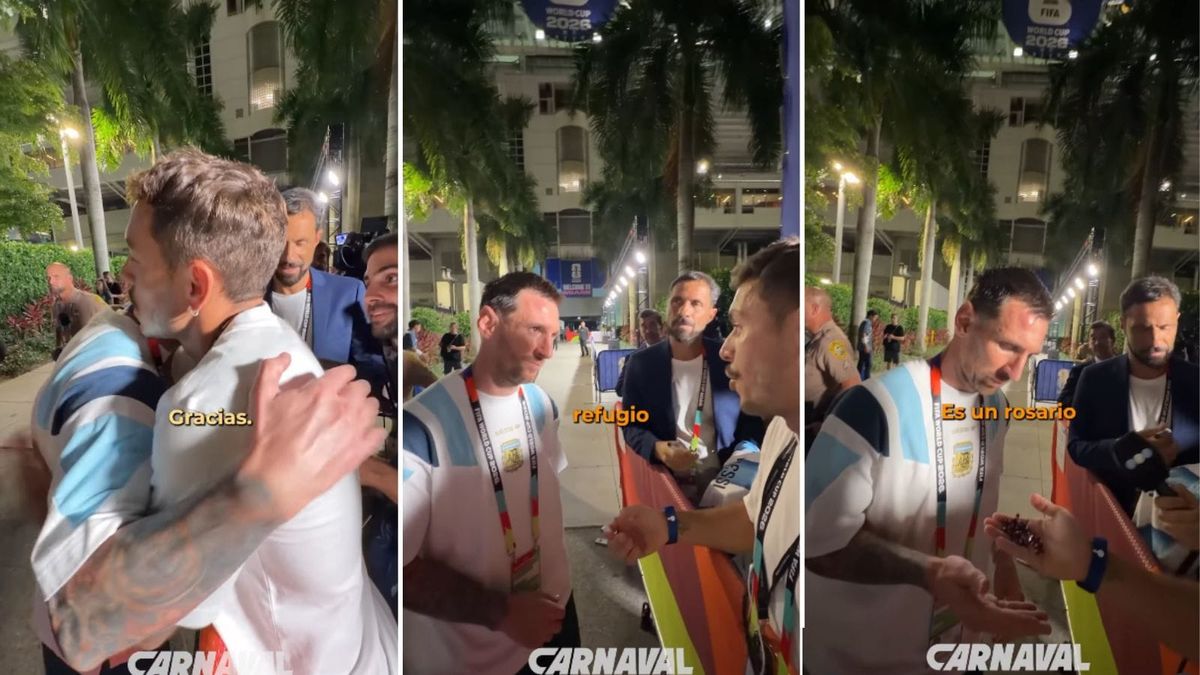 Journalist Surprises Lionel Messi with a Rosary After Argentina’s World Cup Victory Against Cape Verde