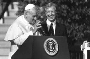 Exhibit highlights St. John Paul II’s U.S. visits, esteem for nation’s foundational documents