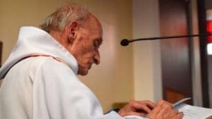 Macron commemorates French priest killed by Islamic extremists 10 years ago
