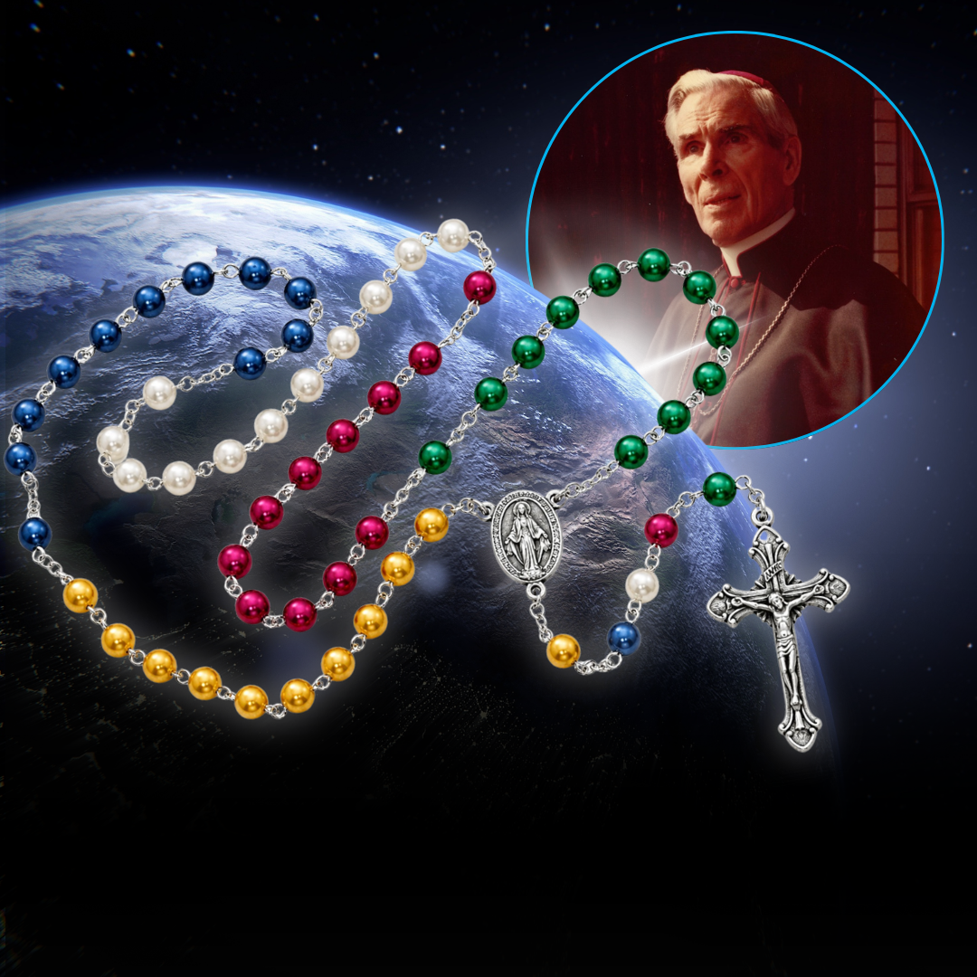 Soon-to-be-Blessed Fulton Sheen Designed This Colorful Rosary to Help Catholics Pray for the Whole World