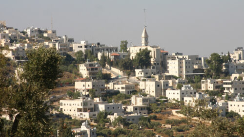 Jerusalem Patriarch visits Taybeh, calls for protection of Christian presence