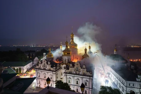 Ukraine’s 35th independence anniversary marked under sign of war with Russia