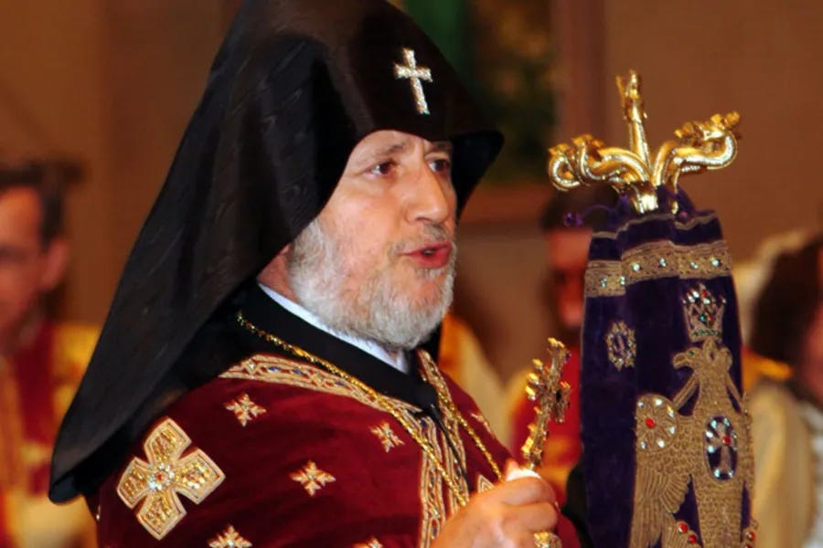 Government threatens to remove head of Armenian Church