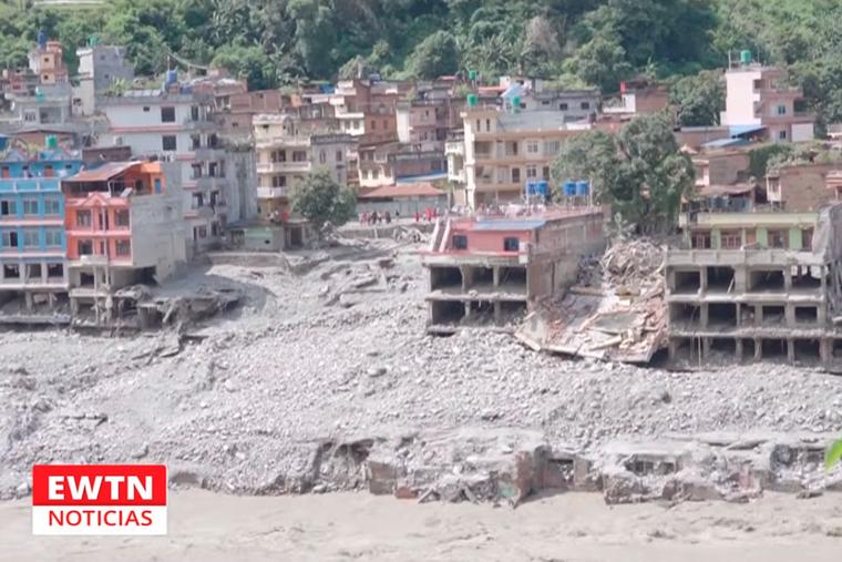 Church in Nepal Helps Flood Victims Find Hope, Apostolic Administrator Says