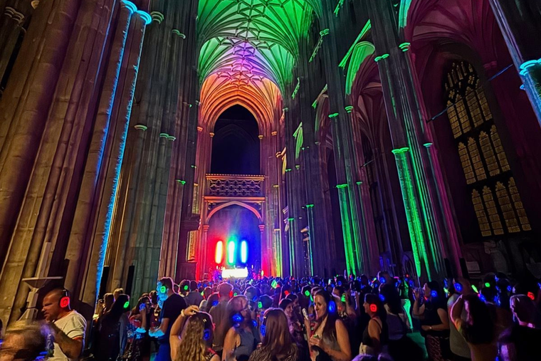 England’s Historic Cathedrals Turn to Pop Concerts and Silent Discos