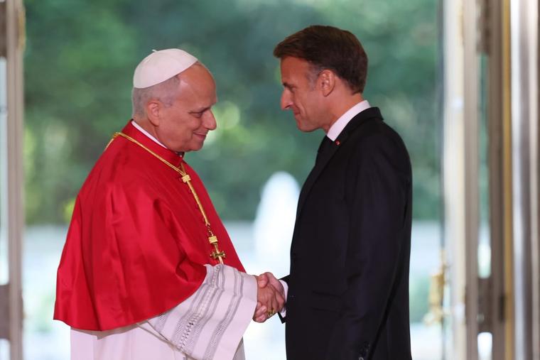 Pope Leo XIV, in France, Says Protection of Life a Duty for Everyone