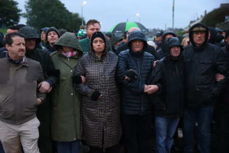 Tensions run high in Northern Ireland after contentious march given go-ahead