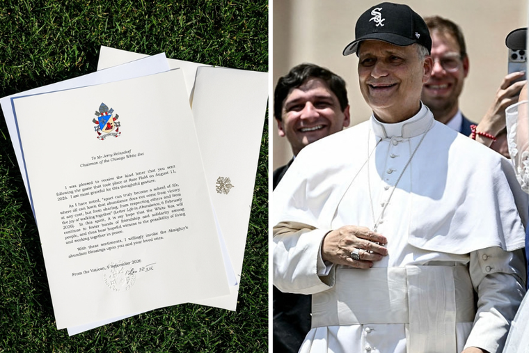 Pope Leo Pens a Letter to the White Sox Ahead of Their World Series Quest