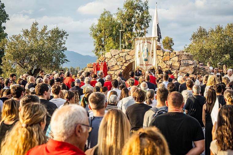 Hundreds Pray After Virgin Mary Statue Desecrated in French Island of Corsica