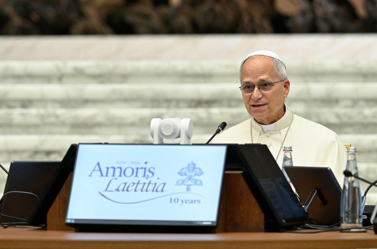Pope Leo at Amoris conference: Church must proclaim Gospel teaching in fragile situations