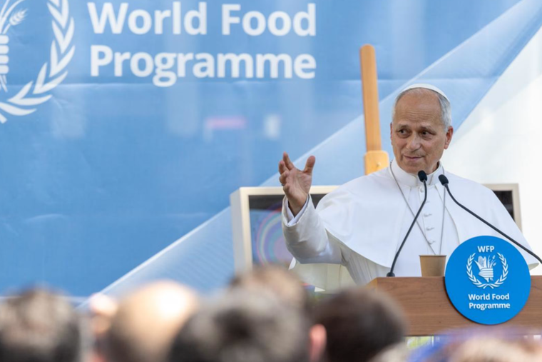 Pope Leo XIV Calls World Hunger a ‘Terrible Offense’ Against Human Dignity